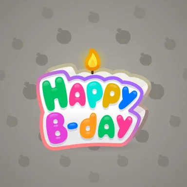 B-Day Candle #138653