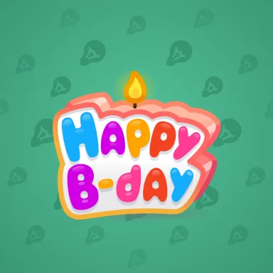 B-Day Candle