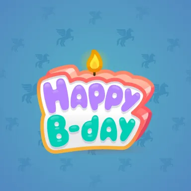 B-Day Candle #139813