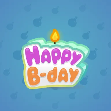 B-Day Candle
