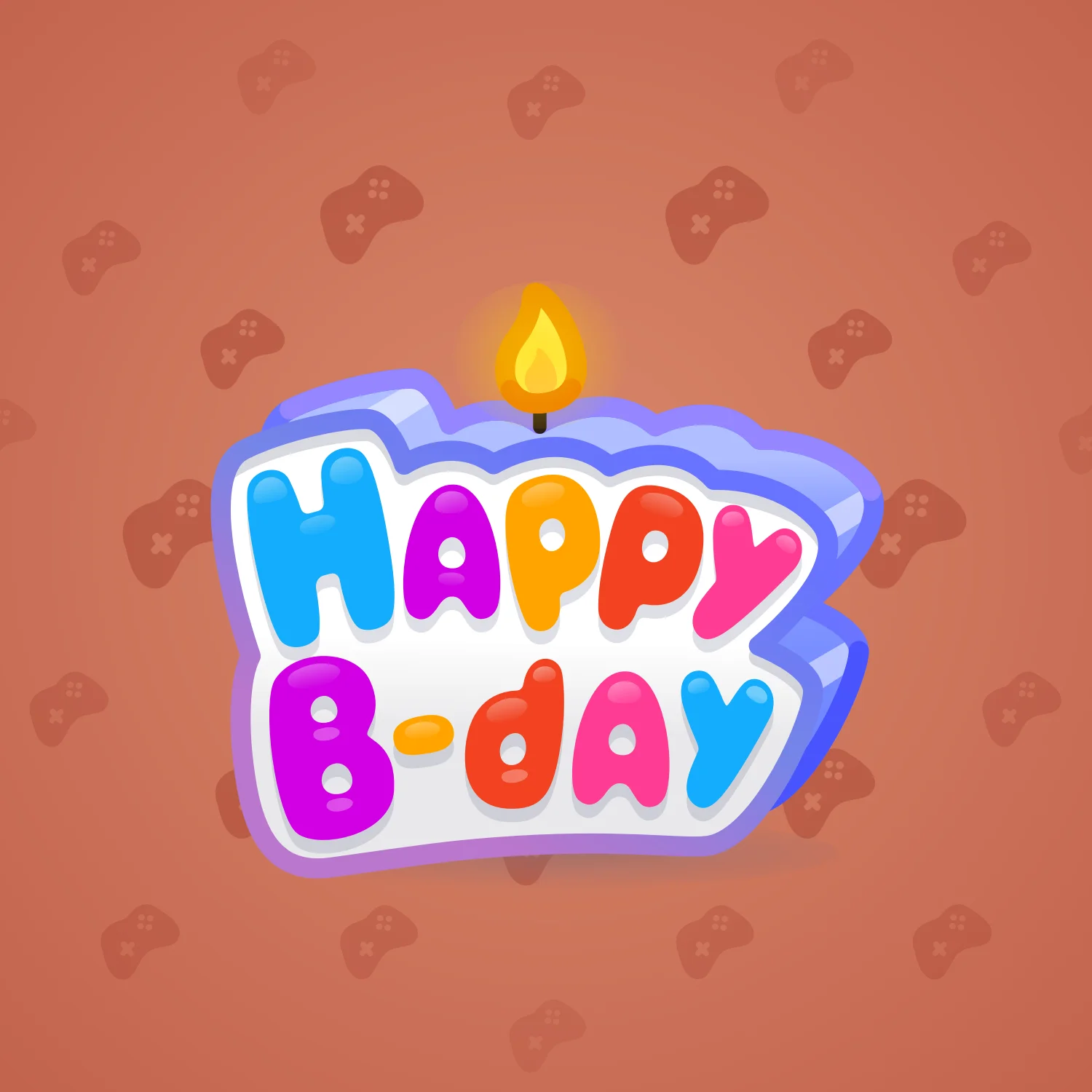 B-Day Candle #141263