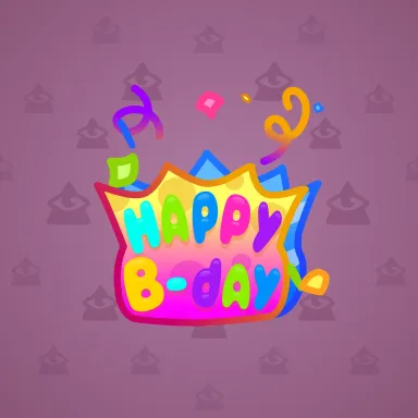 B-Day Candle