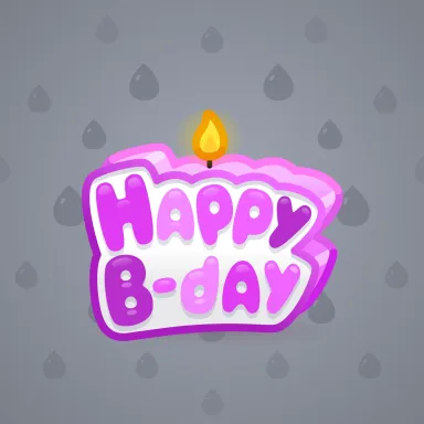 B-Day Candle