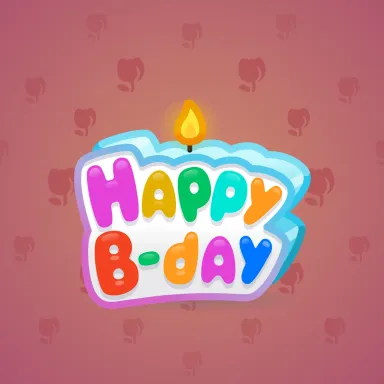 B-Day Candle