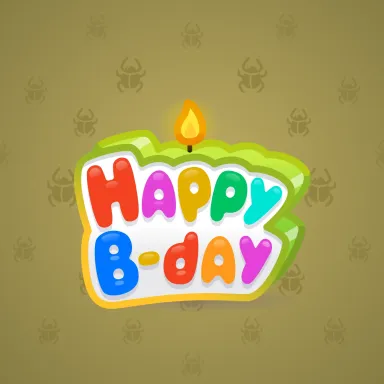 B-Day Candle #141515