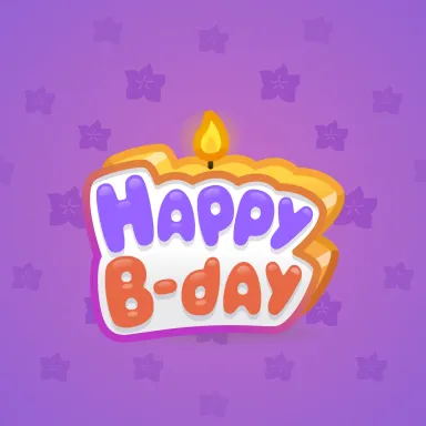 B-Day Candle #141551