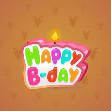 B-Day Candle #141579