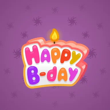 B-Day Candle #141588