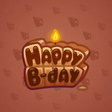 B-Day Candle #141662