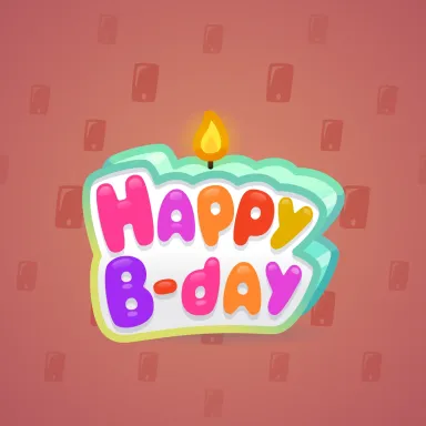 B-Day Candle #142958