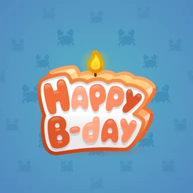 B-Day Candle