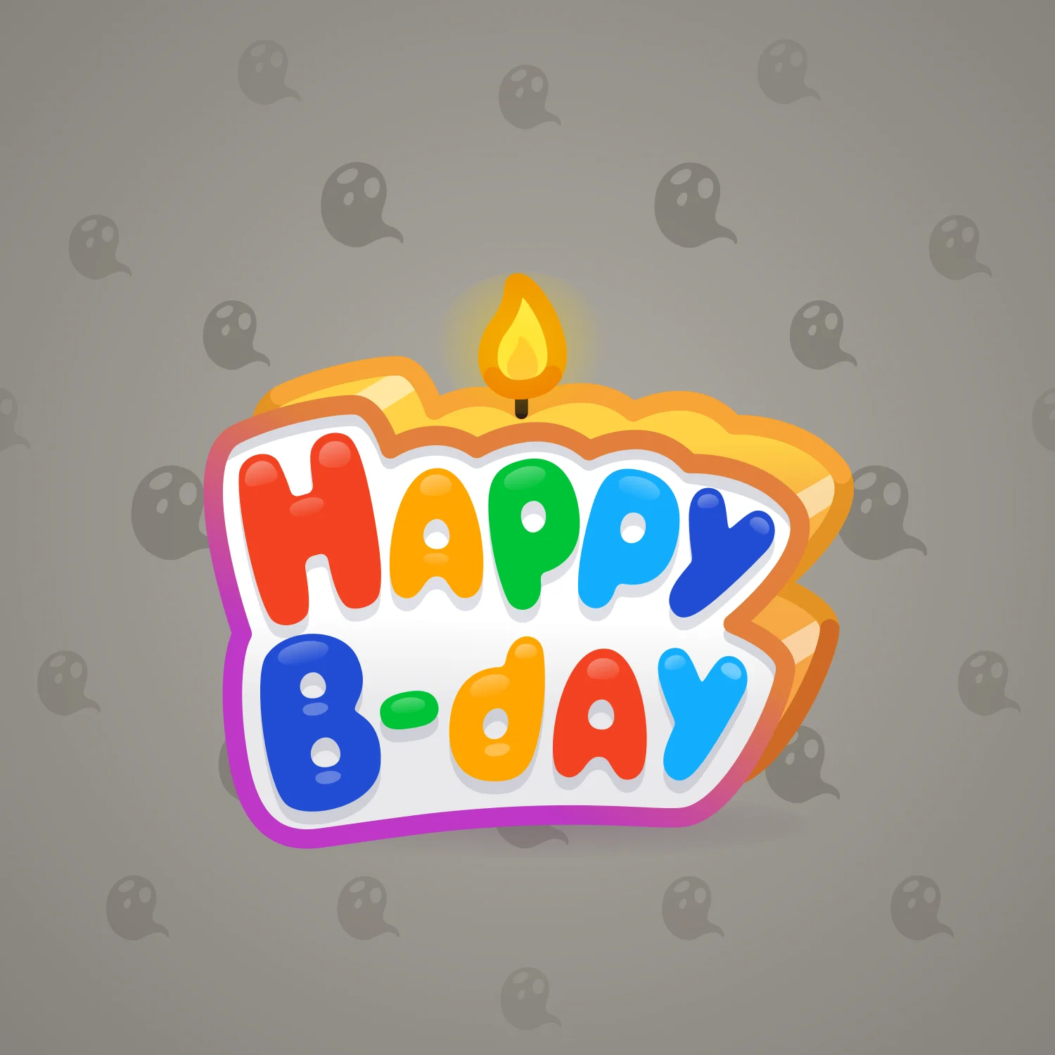 B-Day Candle #144130