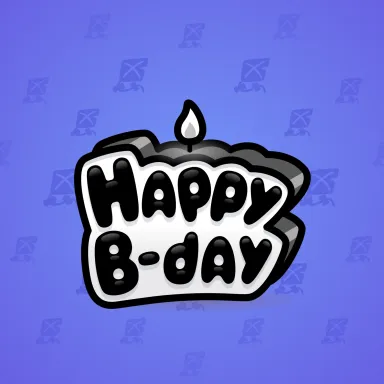 B-Day Candle
