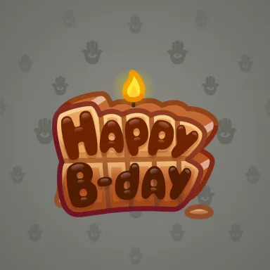 B-Day Candle