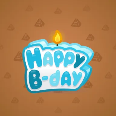 B-Day Candle #144603