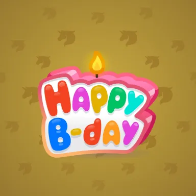 B-Day Candle #145340