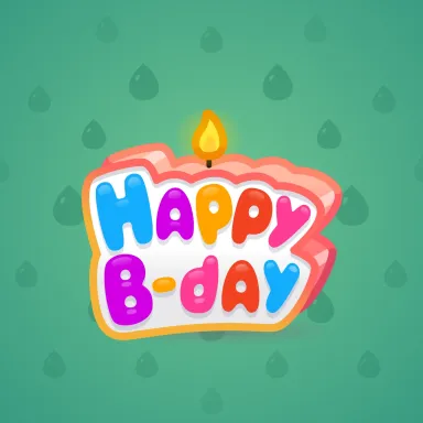 B-Day Candle #146106