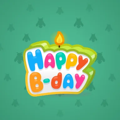B-Day Candle #148963