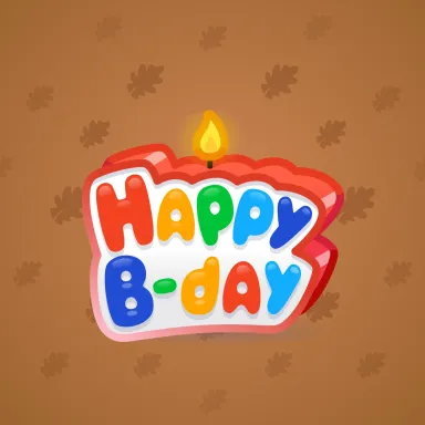 B-Day Candle #149058