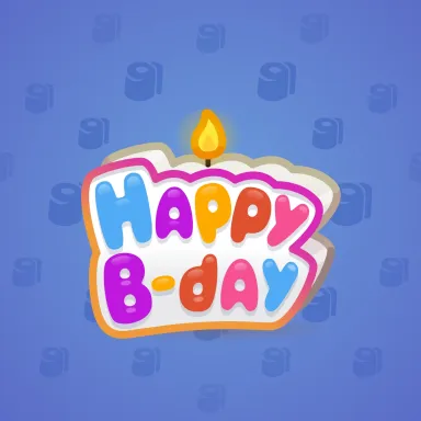 B-Day Candle