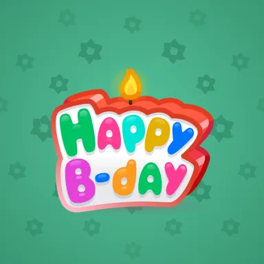 B-Day Candle