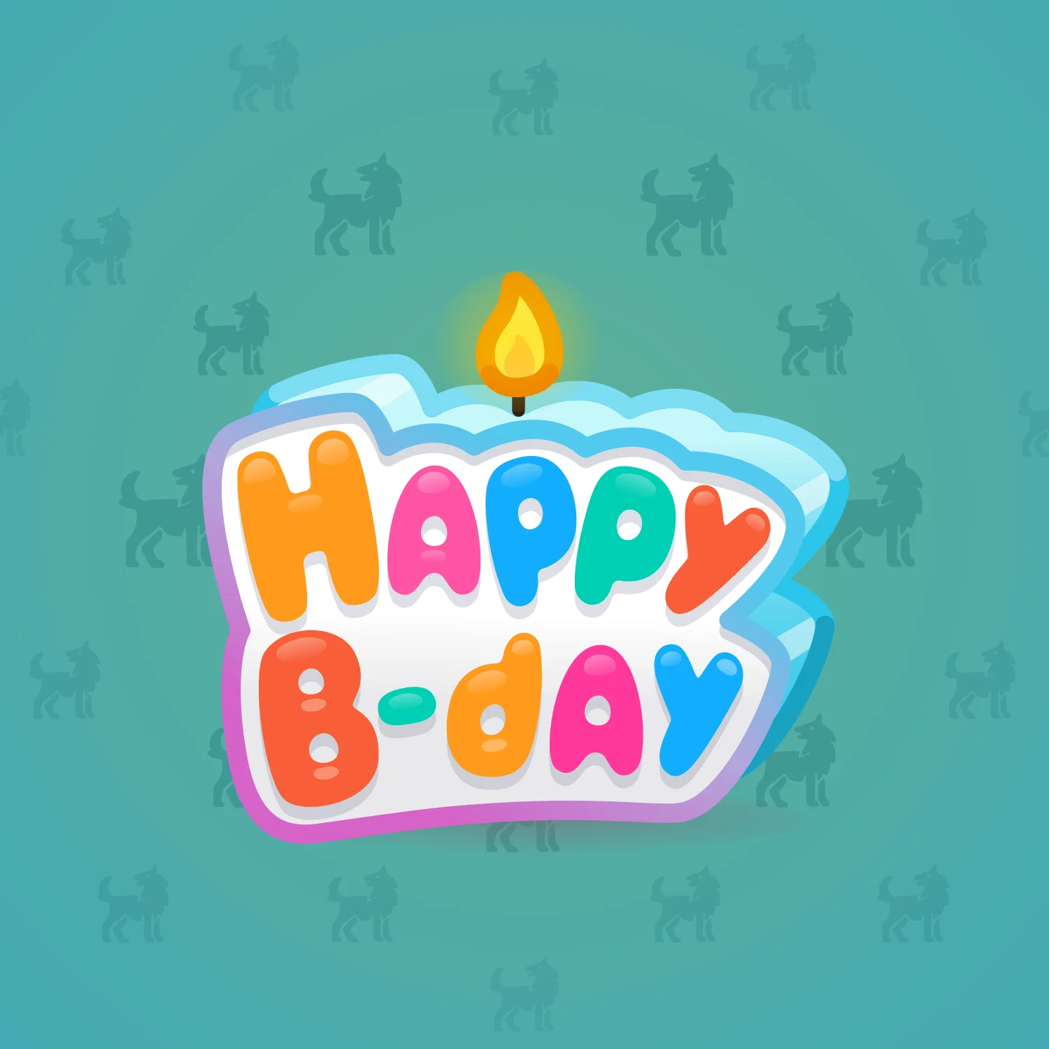 B-Day Candle #149665