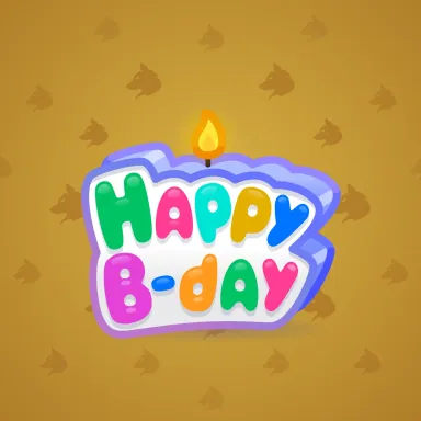 B-Day Candle