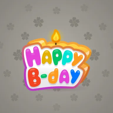 B-Day Candle