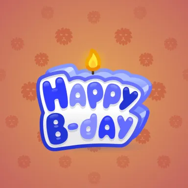 B-Day Candle #15187