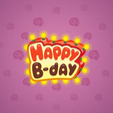 B-Day Candle #152104