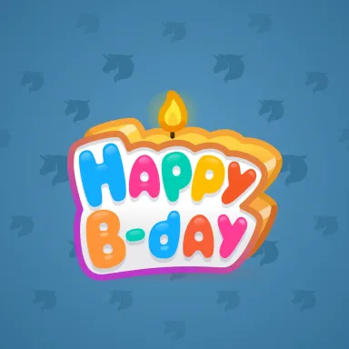 B-Day Candle