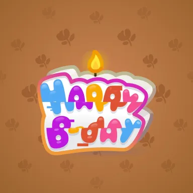 B-Day Candle #152562