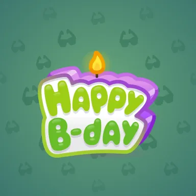 B-Day Candle #152593