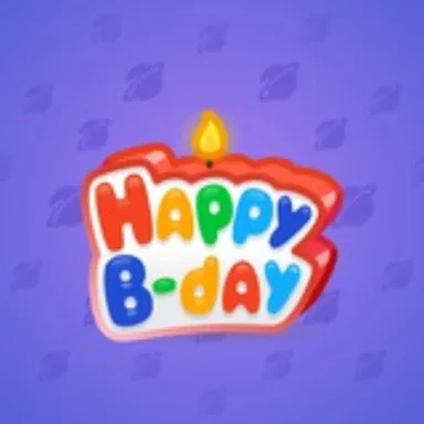 B-Day Candle