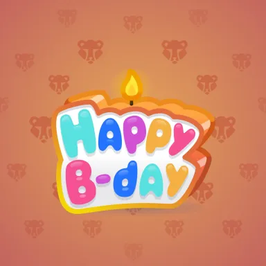 B-Day Candle #154988