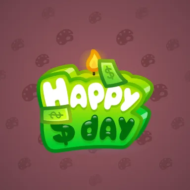 B-Day Candle #155544