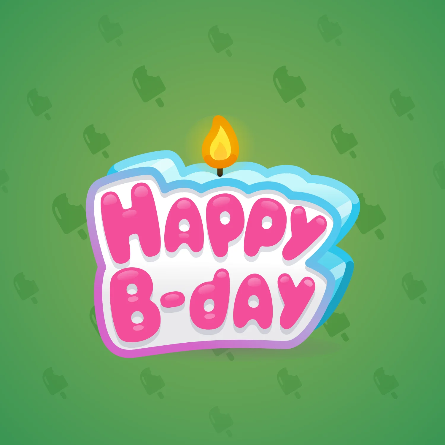 B-Day Candle