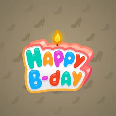 B-Day Candle #155894