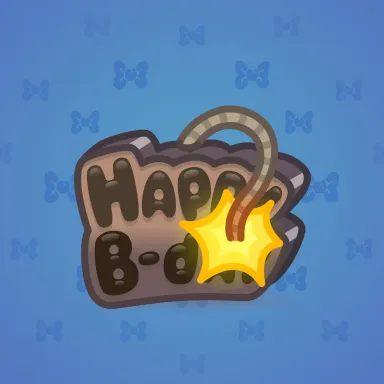 B-Day Candle #156256