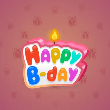 B-Day Candle