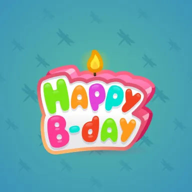 B-Day Candle #157509