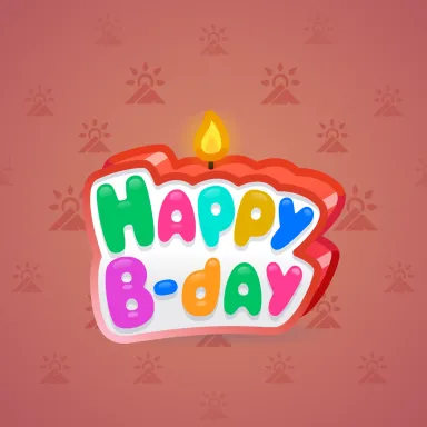 B-Day Candle