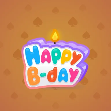 B-Day Candle #161449