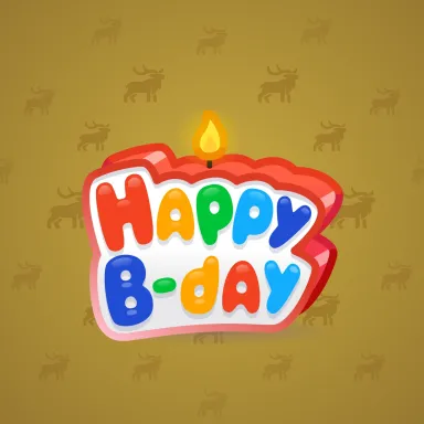 B-Day Candle #162705