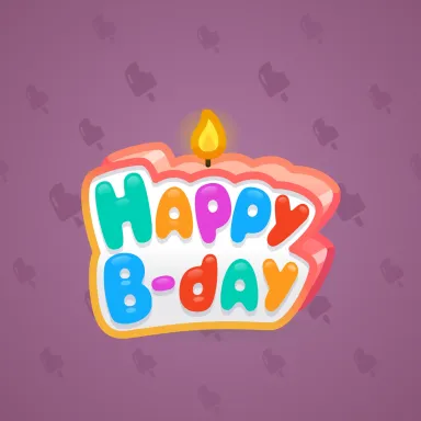 B-Day Candle #162715