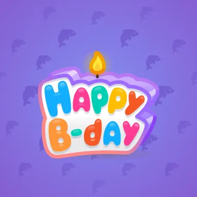 B-Day Candle #162762