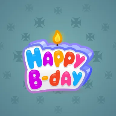 B-Day Candle #162819