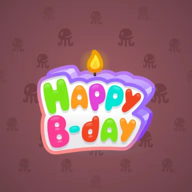 B-Day Candle #163440