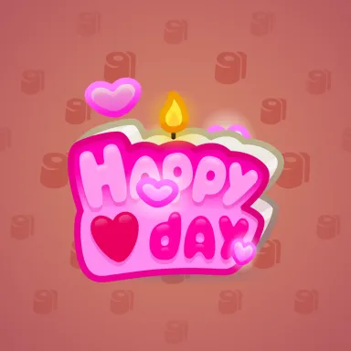 B-Day Candle