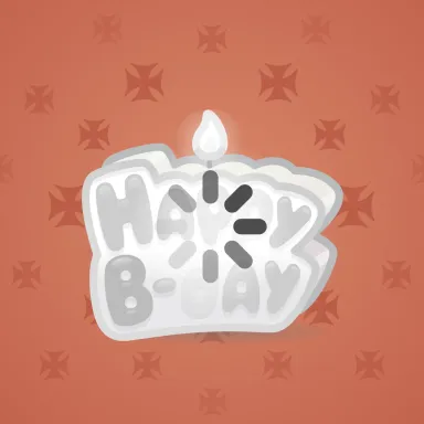 B-Day Candle